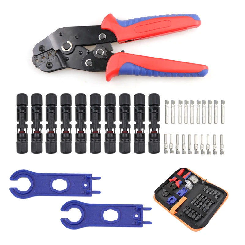 

Crimping Pliers Set Terminal Eletrico Wire Clip Connector Electric Wiring Tools Crimper For MC4 Tool Plier Solar Energy 2546B