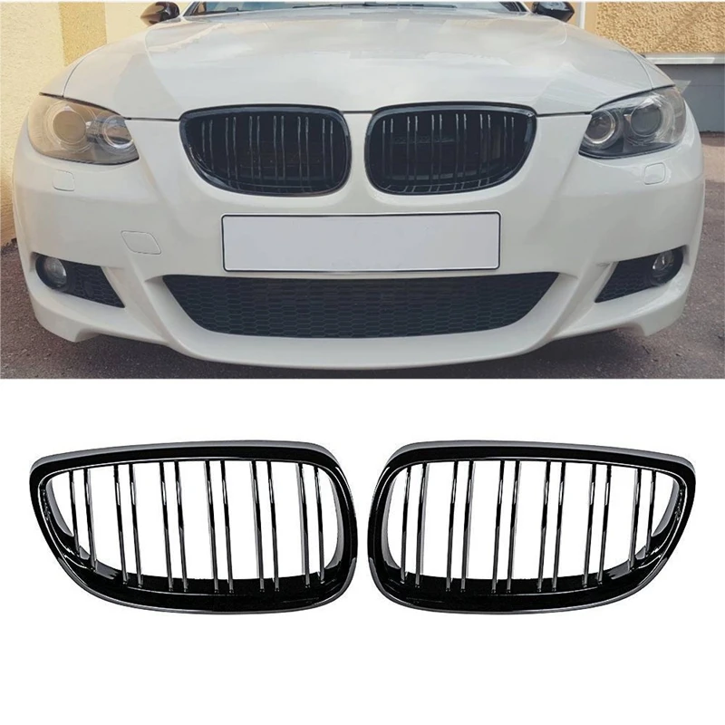 2 шт. решетка на передний бампер для BMW E92 E93 M3 2006-2009 08-13 3-Series M3(E92/E93) 07-10 2D Coupe |