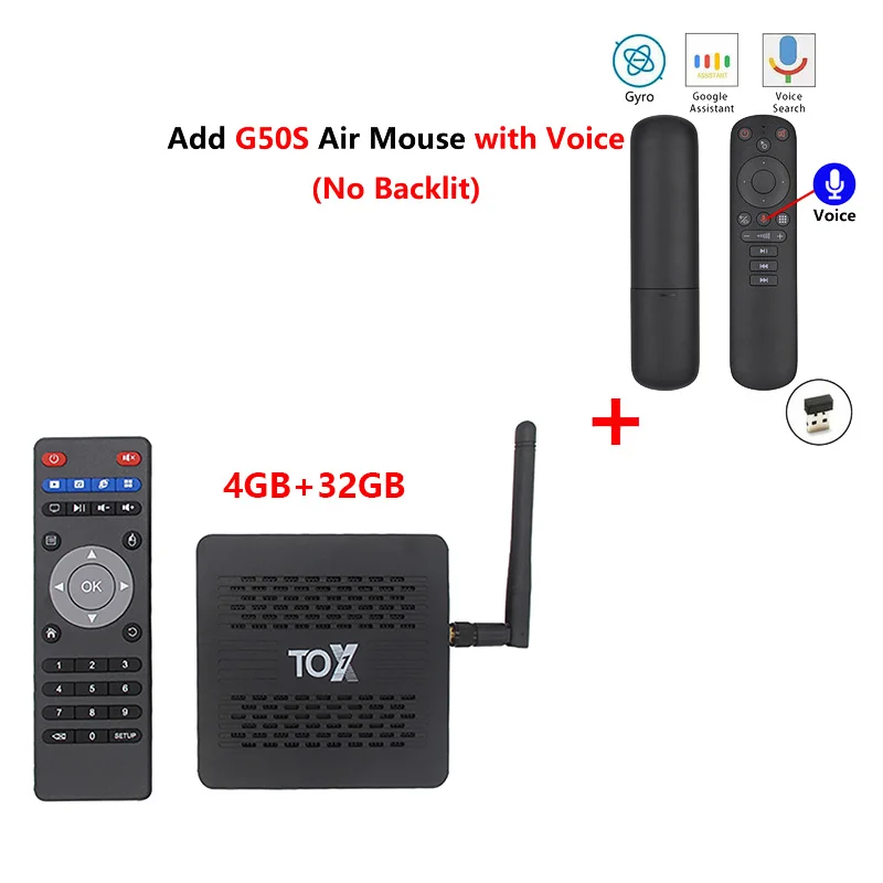 TOX1 Smart Tv Box Android 9.0 TV Box Amlogic S905X3 4GB 32GB Set top box 2.4G 5G WiFi 4K Bluetooth 1000M TV BOX best outdoor tv antenna TV Receivers