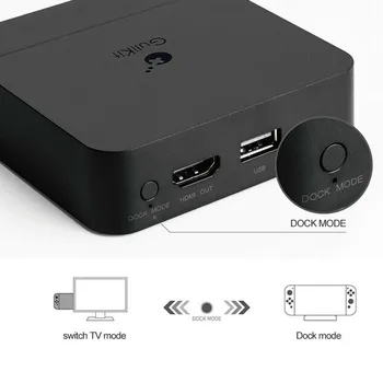 

2019 USB N-Switch Docking Charger Stands Support TV Mode For Switch Dock Stand