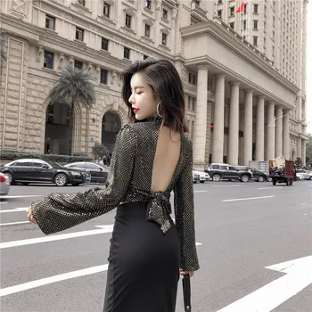 

2019 Small High Sexy Jacket Self-cultivation Half-body Set