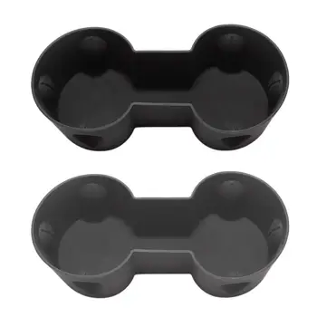 

Car Cup Holder For Tesla Model 3 Anti-skid Silicone Water Cup Holder Cover Beverage Holder Double Hole Car Accessories