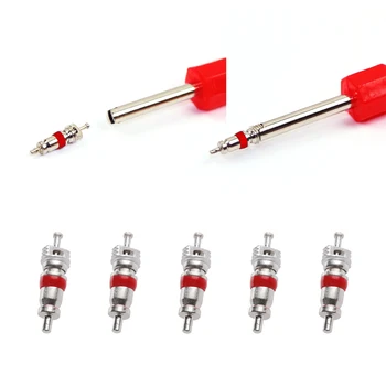 

Car Zinc alloy Tire Valve Stem Core Part Replacement Valve Stem Core Part Valve core wrench for Tesla MODEL S X car accessories