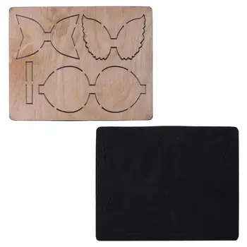 

Bow Bowknot Wooden Cutting Dies Stencil DIY Scrapbooking Album Stamp Craft Decor