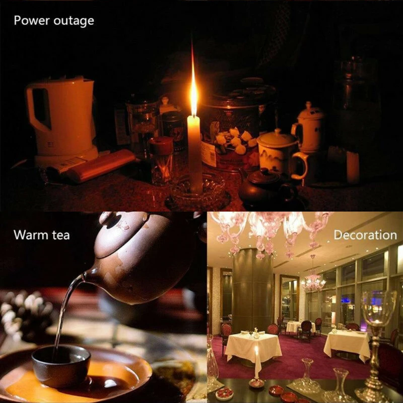 6/8/10CM DIY Craft Plastic Cylinder Pillar Candles Mould Making Mold Tool Kit