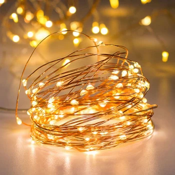 

20M 200LED Strip Light LED Rope String Light Cooper Wire 8 Flash Mode Light with Remote Control for Wedding Party Decoration