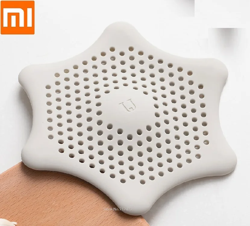 Xiaomi Силиконовый Фильтр для раковины фильтр затычка для раковины трапных волос Ловца пробка для ванной кухни бассейна Пробка