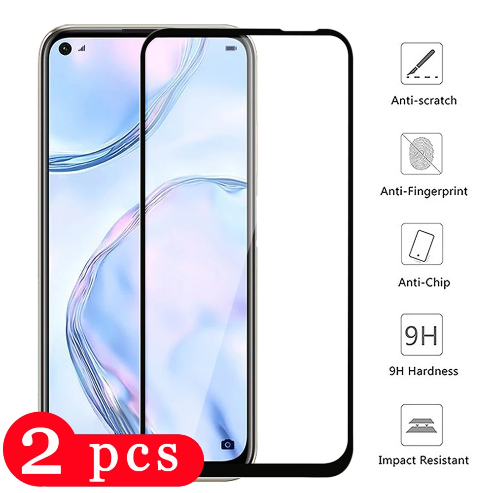 

2 шт. чехол для huawei nova 7 pro 7i 6 SE закаленное стекло для huawei nova 5 5i 5t 5Z 4 4e защита для экрана телефона защитная пленка