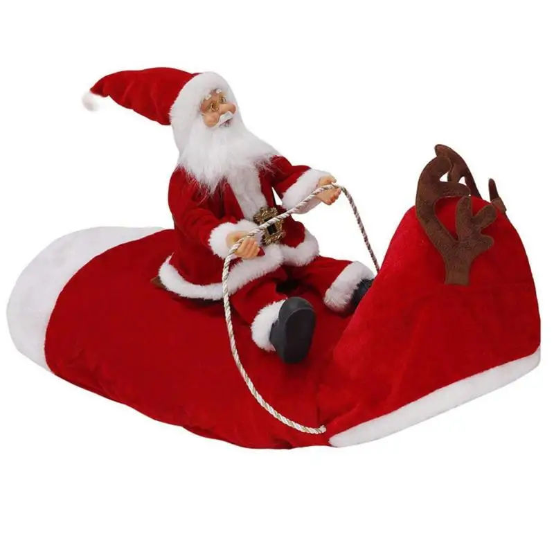Собака Кошка красная одежда с капюшоном милый Санта Клаус езда олень одежда Рождество Хэллоуин костюм котенок щенок аксессуары для одежды