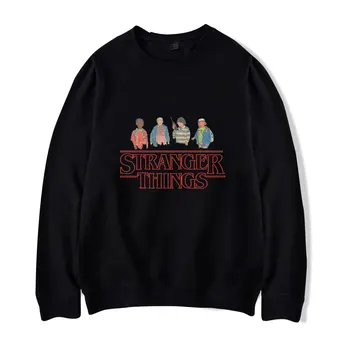

Stranger Things Men/Women No cap Hoodie New Fashion Casual print pullover Stranger Things Men Autumn Capless Sweatshirt