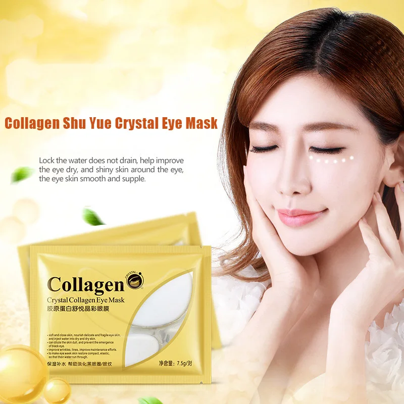 

Hot sale Collagen Eye Mask Set Moisturizing Anti-Aging Anti Wrinkle Anti-Puffiness Brighten Skin Care Product