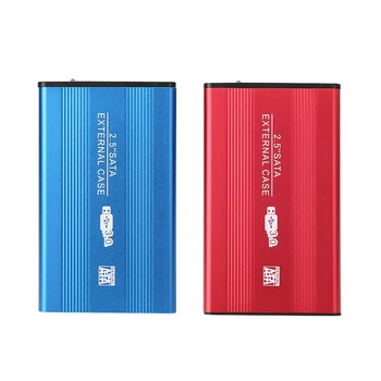 

2.5 inch USB 3.0 External HDD SSD Box USB SATA3.0 Hard Drive Disk Mobile Enclosure Case for Desktop PC Support 6GB