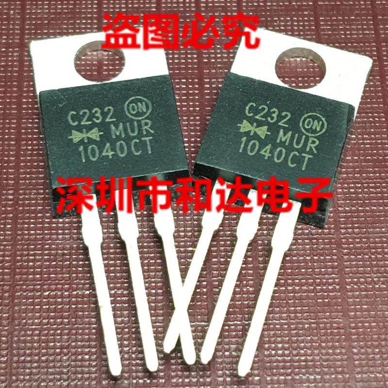 

MUR1040CT TO-220 400V 10A