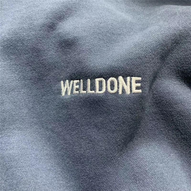 WELLDONE Sweatshirts Men Women 1:1 high quality fashion casual We11 Done WELL DONE Hoodie Hooded