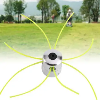 

Garden Aluminum Grass Trimmer Head With 4 Lines Brush Cutter Head Lawn Mower Accessories Cutting Line Head for Strimmer Replace