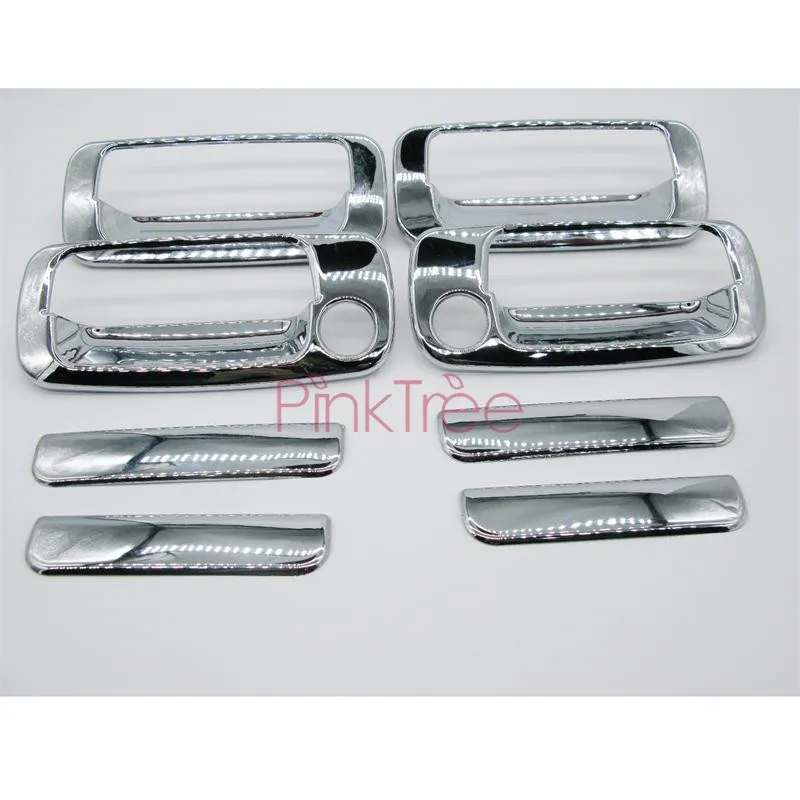 Для Toyota Land Cruiser Autana FJ80 1990-1997хромированная крышка ручки двери аксессуары для стайлинга автомобилей