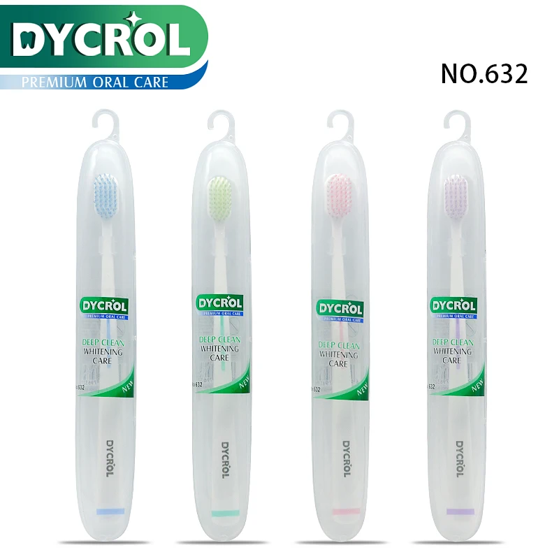 4pcs Dycrol New Soft Toothbrush Adult Brush For Oral Care Toothbrush