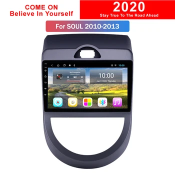 

2G RAM Android 9.1 Audio Head Unit 9 Inch Car Radio GPS Multimedia Unit Player For 2010 2011 2012 2013 Kia Soul Support DVR SWC
