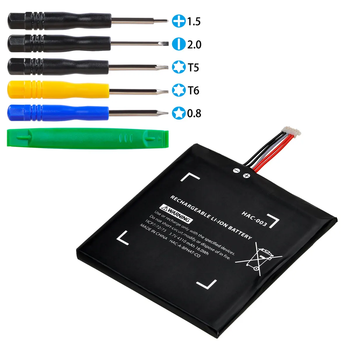 4310mAh HAC 003 Rechargeable Battery Repair for Nintendo Switch 2017