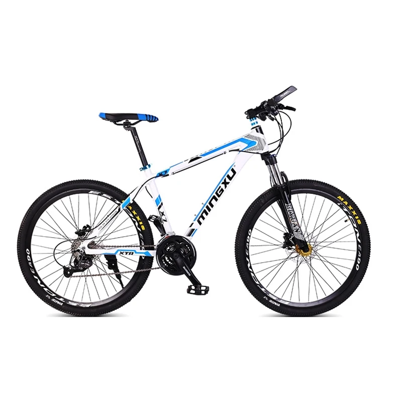Mountain Bike Aluminum Alloy Frame 27 Speed 26 Inch Double Disc Brake Gear Tanker