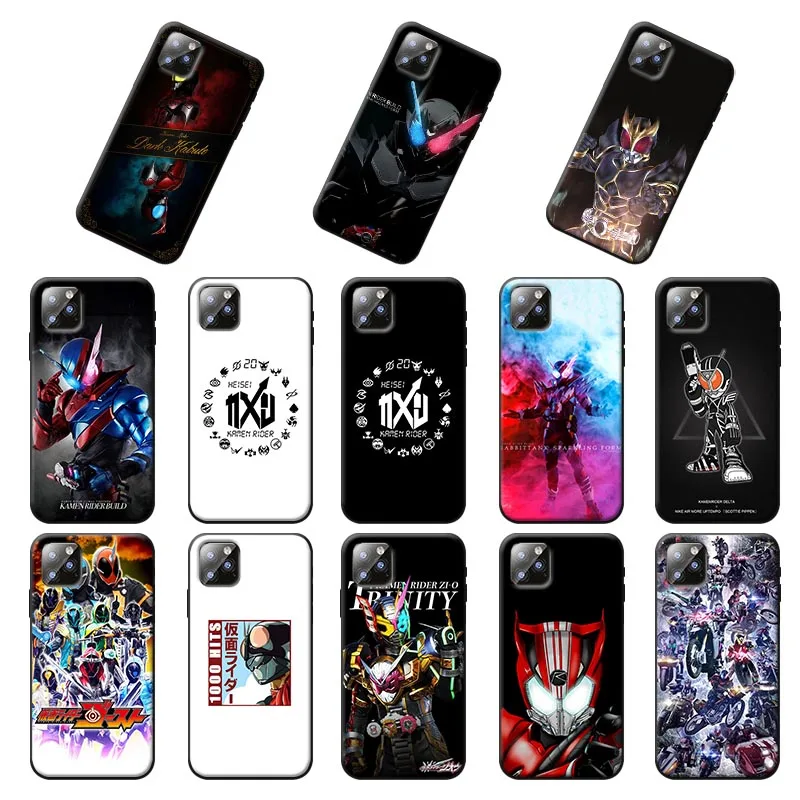 Kamen Rider для iPhone 7 11 pro max XR X 6S 8 XS MAX 6 plus SE 5S Мягкий силиконовый чехол телефона |