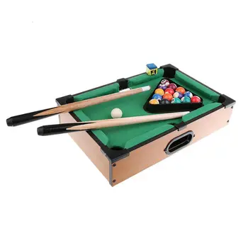

Mini Tabletop Pool Table Desktop Billiards Sets Children'S Play Sports Balls Sports Toys Xmas Gift Family Fun Entertainment