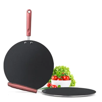 

Griddle Non-stick Tablet Electric Grill Egg Pancake Frying Pan Flat-bottom Pot Gas Stove Household Stand Branded Fruit Pancake T