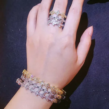 

Simple and Creative Ye Qiu Dong Shang Xin AAA Zircon set Accessories Factory sells directly to Wholesale