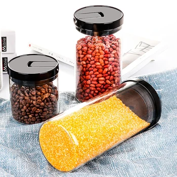 

Food Storage Glass Jar Kitchen Storage Bottles Dried Fruit Sealed Container Large Capacity Candy Jars Kitchen Food Container