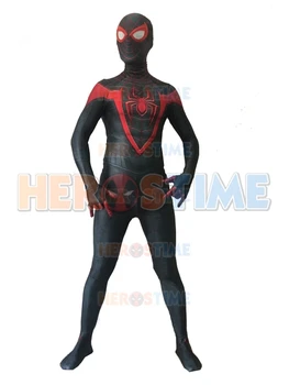 

PS5 Insomniac Miles Morales Spider-Man Costume Cosplay Costume Zentai Spiderman Superhero Bodysuit Spandex Suit Custom Made