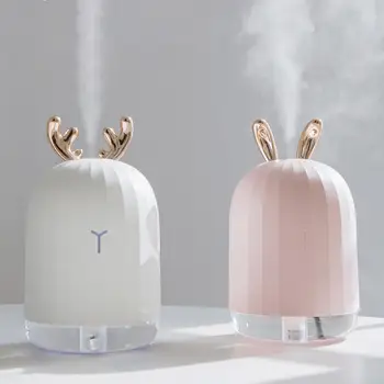 

Cute Deer/Rabbit LED USB Home Office Car Air Humidifier Aromas Mist Diffuser