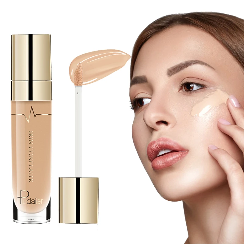 

Pudaier 5ml Makeup Concealer Waterproof Full Coverage Liquid Foundation Face Contour Corrector Base Primer Cosmetics Concealer