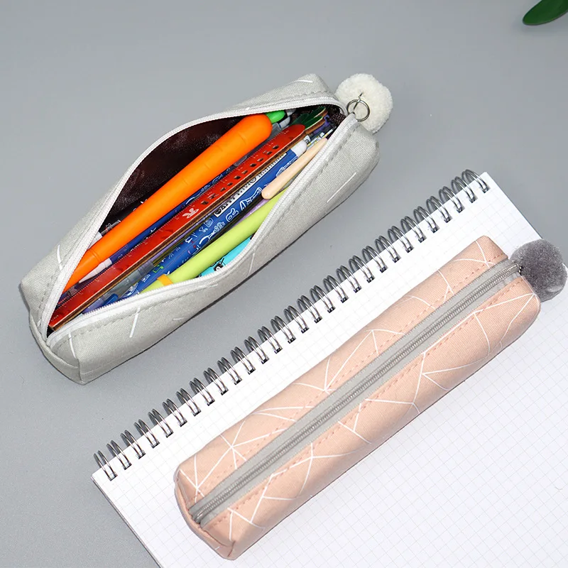 2020 популярная сумка в сдержанном стиле для девочек Студенческая школьные пеналы