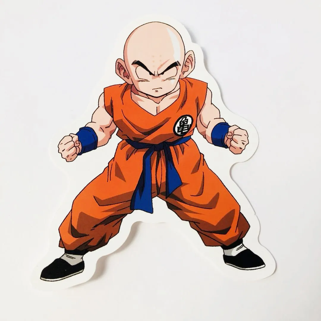 2 больших Размеры мультфильм Dragon Ball Стикеры печатных Материал клей Стикеры стикер с рисунком из мультфильма крутые бампер Стикеры s Чемодан клей