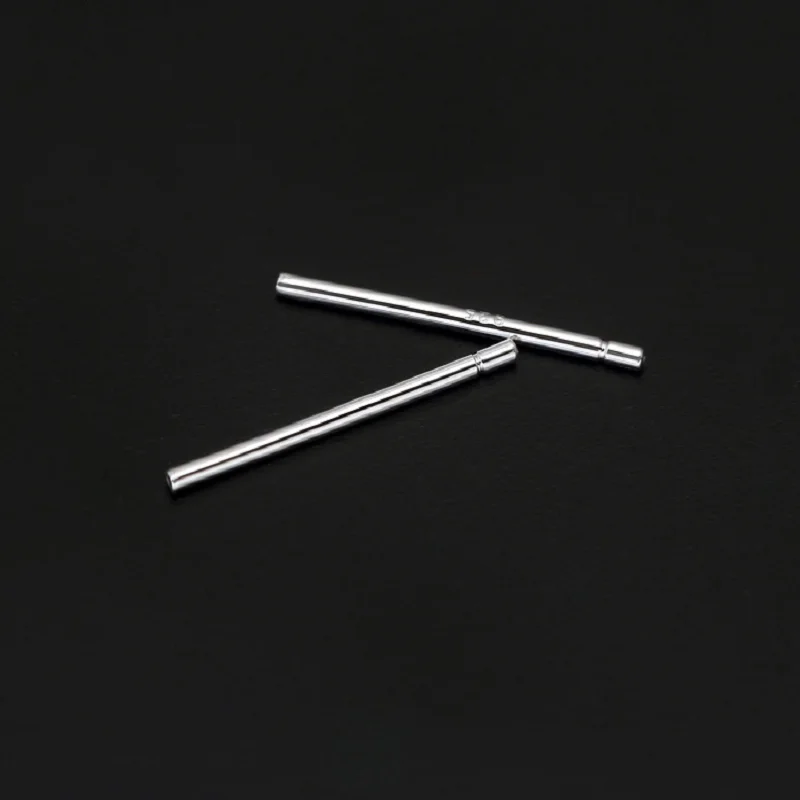 

Bulk 20 pcs Pin Solid Real 925 Sterling Silver Jewelry Findings Fine Ear Stud Pin Posts Handmade Earring Designer Gift A30