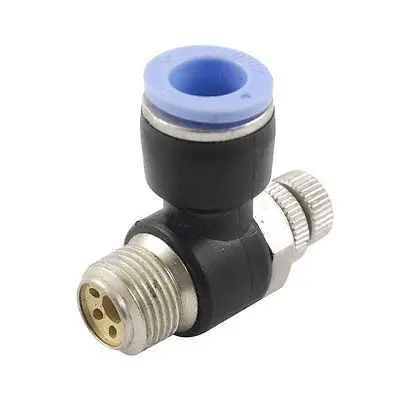 

12mm Tube Pneumatic Piping Speed Controller Push In Connector