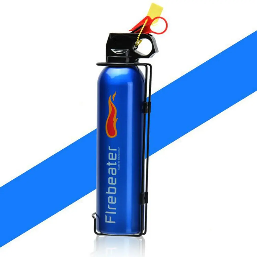 

Mini Portable Car Fire Extinguisher with Hook Dry Chemical Fire Extinguisher Safety Flame Fighter Home Office Car