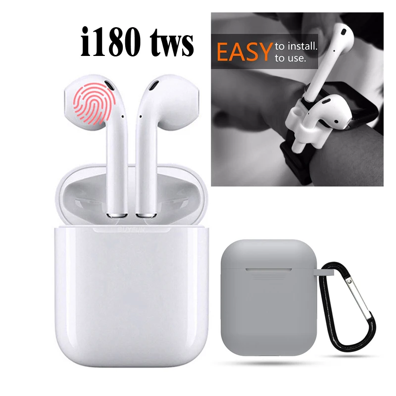 old town I180 tws i180 wireless Bluetooth 5.0 touch headset box pk 11 12 13 14 15 16 17 18 19 20 30 w1 chip 1:1 | Электроника
