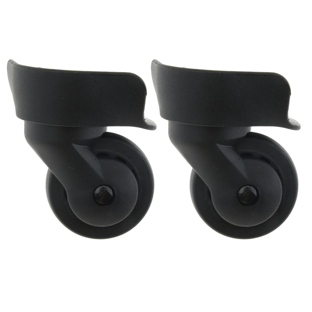 1 пара багажных колес Замена универсальные тележки фиксированные ролики-гибкие и высококачественные(A65-Small размер