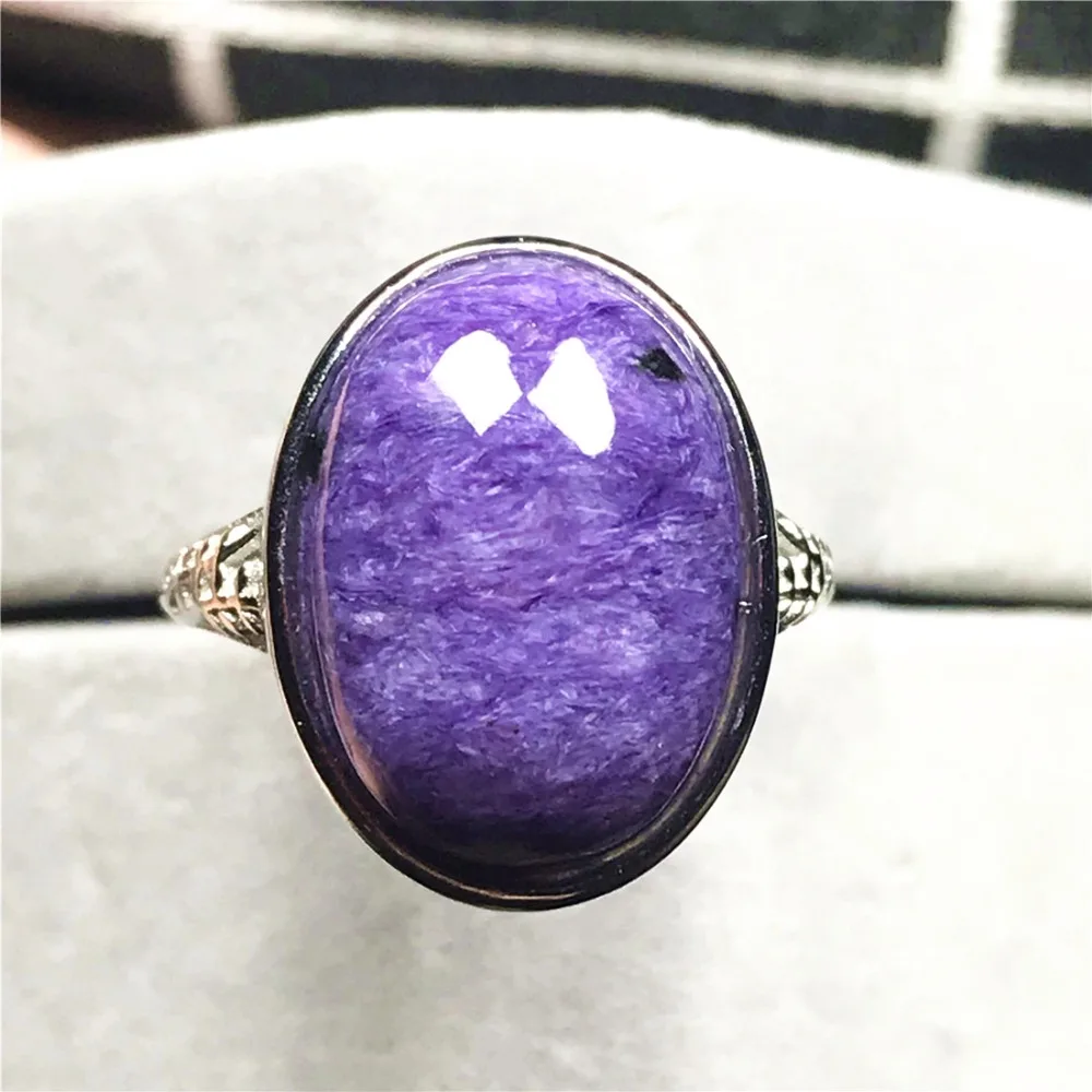 Purple Charoite Ring (147)