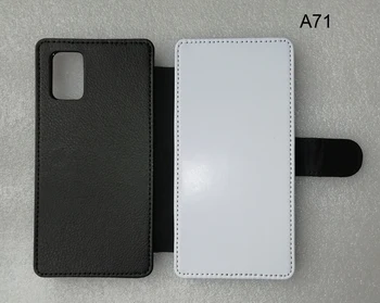 

PU Leather phone case for samsung A50 A51 A70 A71 A20 A30 A40 A6 PLUS A750 A8 A9 2018 Sublimation print case 10pcs/lot