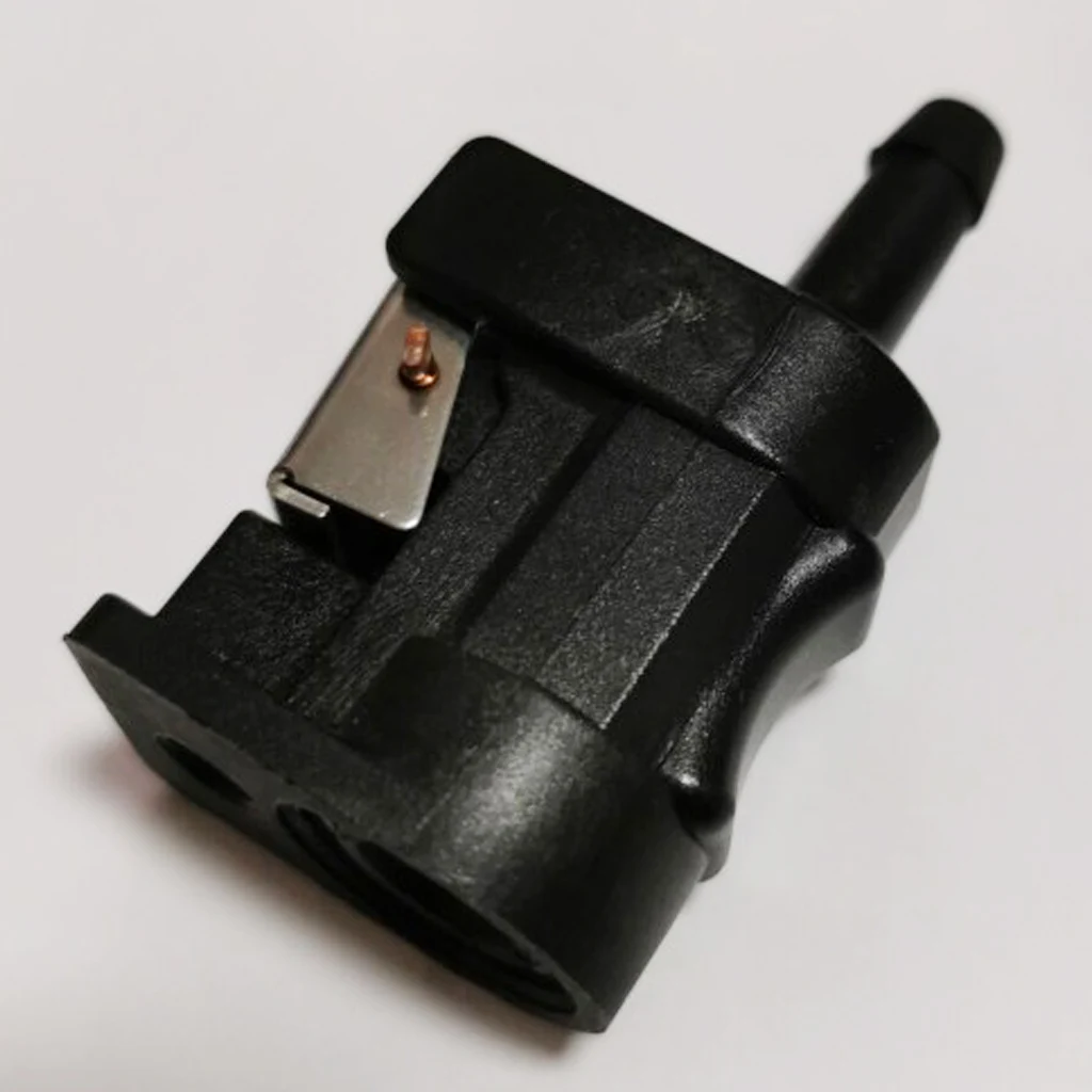 Genuine for Yamaha Outboard Fuel Connector-8mm Engine End (#6E5-24305-06) Female Tank Hose Fittings Small Engine Boat Universa outboard engine parts,boat motor parts,fuel line connector,boat fuel line