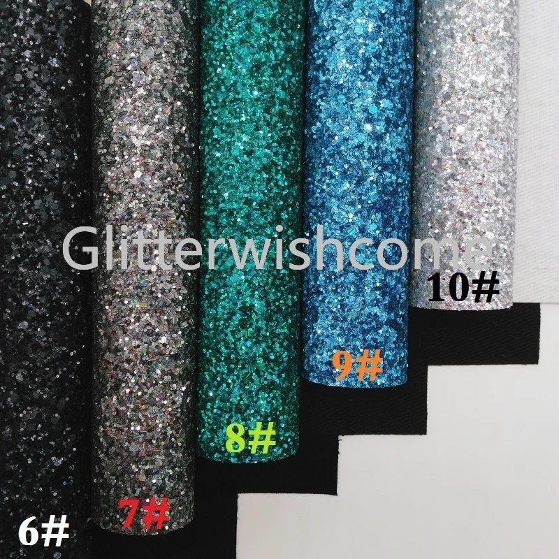 Glitterwishcome 21X29 см A4 размер винил для бантов массивный блеск кожа Fabirc искусственная кожа листы для бантов, GM284A