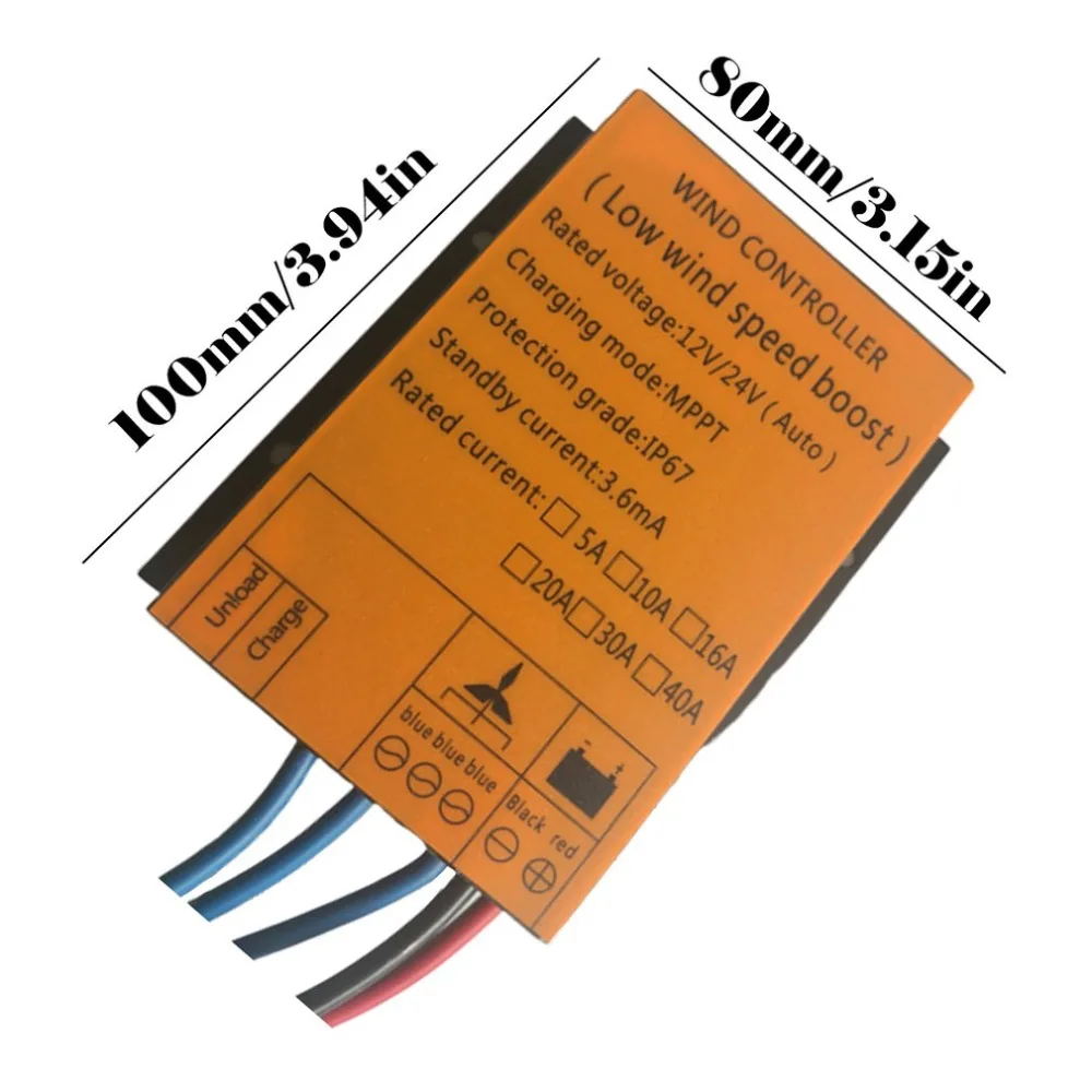600W 12V 24V 48V контроллер Pwm Напряжение идентификации Fangyong600W Винд генерэтор внутренний для выправления изгибов Водонепроницаемый; Прямая поставка