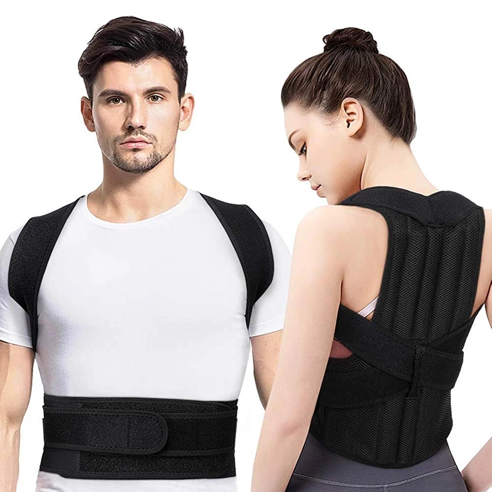 

Posture Corrector Back Posture Brace Clavicle Support Stop Slouching and Hunching Adjustable Back Trainer Unisex