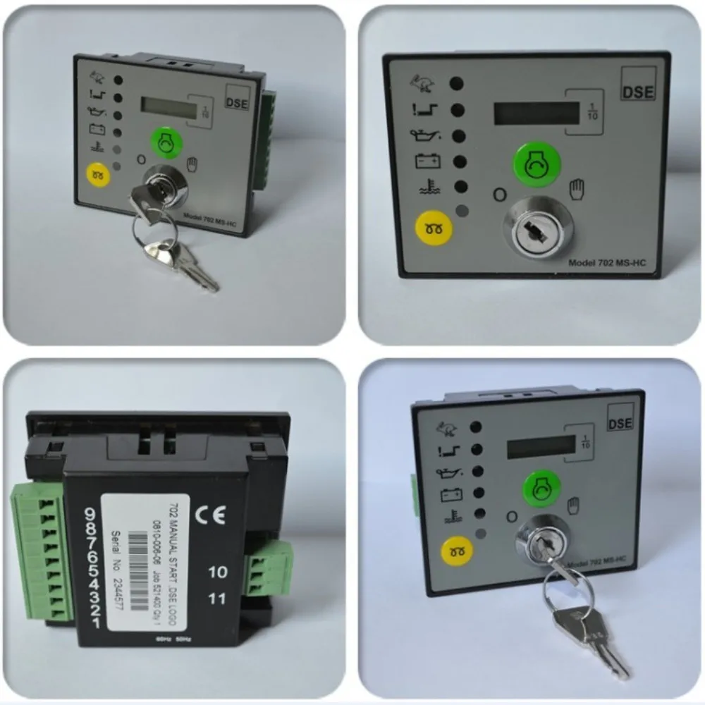 Contrôleur De Générateur DSE702MS - Panneau De Commande Manuel Pour Groupe électrogène, Pelouse Et Jardin, énergie Renouvelable