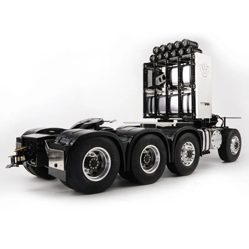 1/14 LESU 8x8 металлический Scania шасси R620 для TAMIYA RC тягач|Радиоуправляемые грузовики| |
