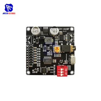 

diymore Voice Playback Amplifier Module Triggers Serial MP3 Music Player Class D 3.5mm Audio Aux Micro USB 10W/20W Voice Module