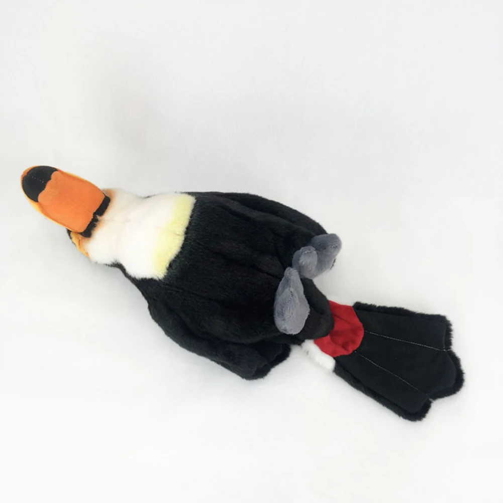 Имитация Тукан птица плюшевая Мягкая кукла детская игрушка домашний офис Настольный Декор