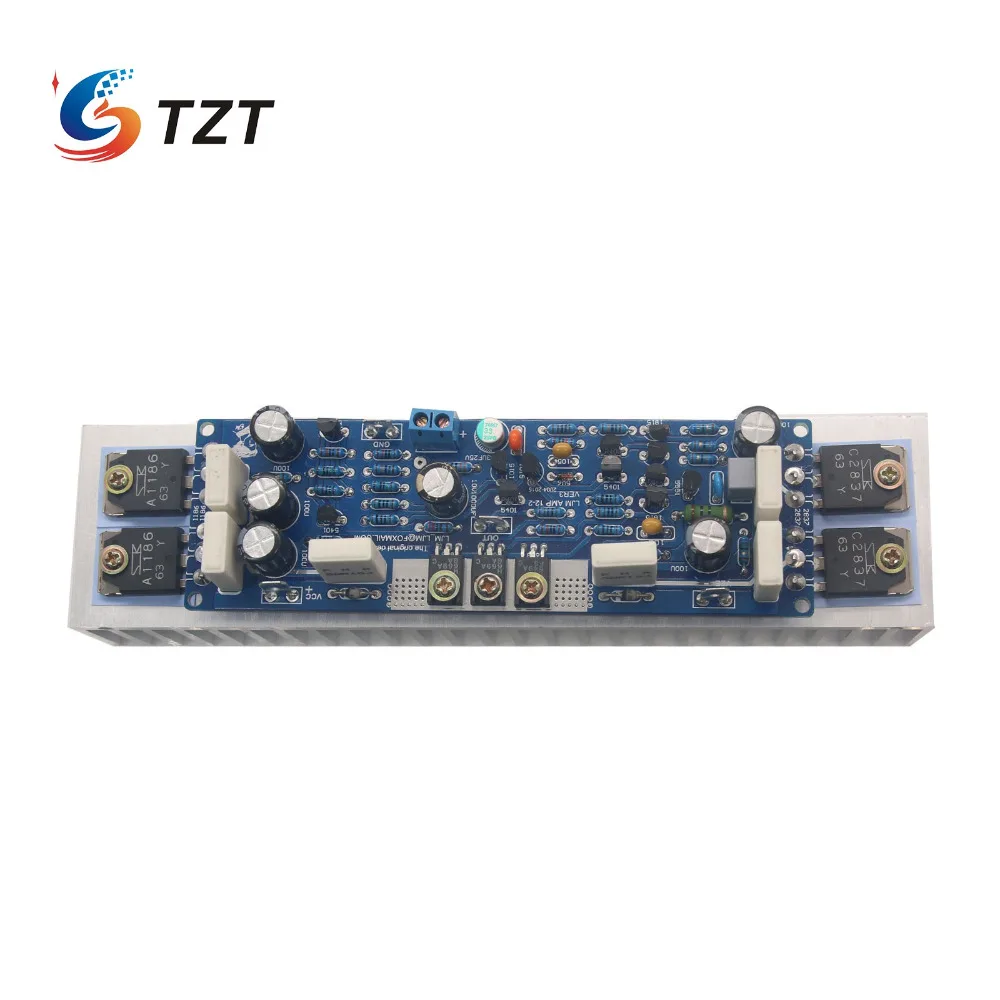 TZT LJM класс AB L12-2 55 в 120 Вт одноканальный готовой Аудио Усилитель мощности доска Amp с радиаторами